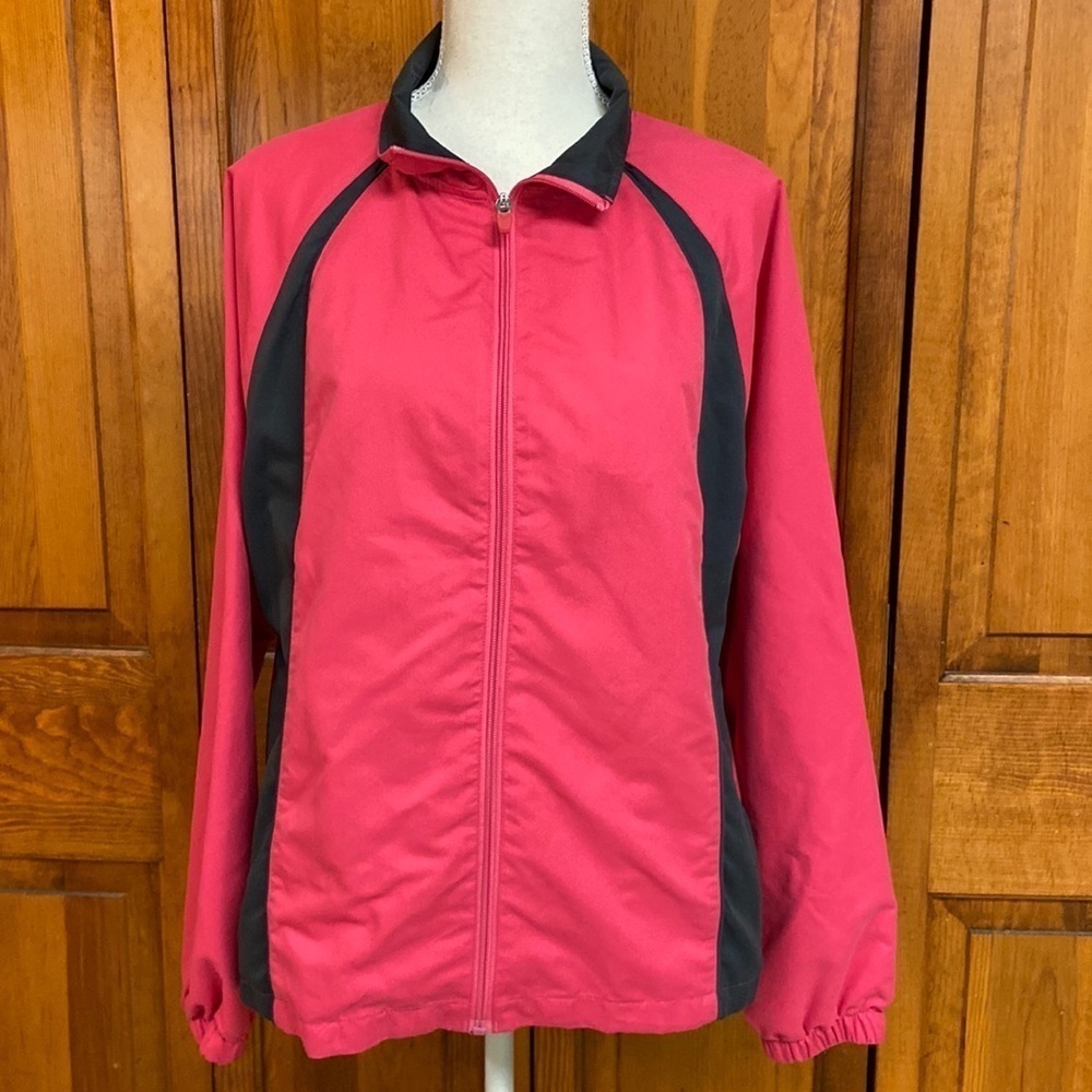 Danskin Now Athletic Training Zippered Jacket Large (12-14) EUC